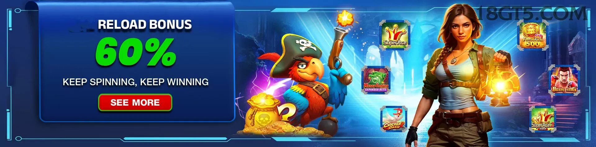 Imagem promocional dos ganhos da 18g